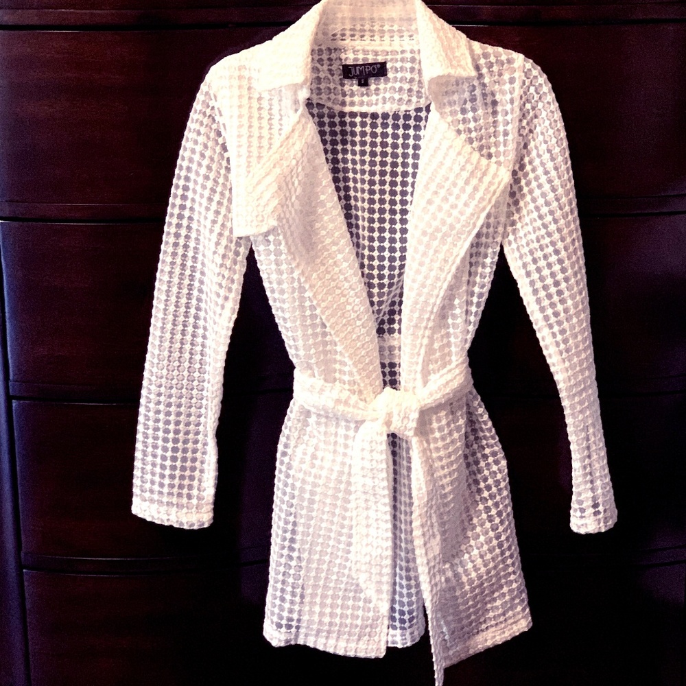 Sheer White Jacket
